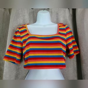 ⭐️Rainbow Crop Top⭐️